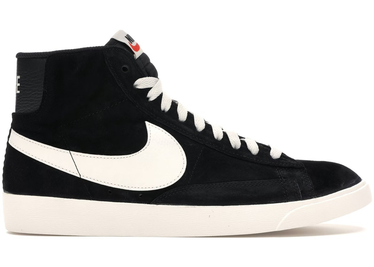 Кросівки Nike Blazer Mid Vintage Black Suede - AV9376-001