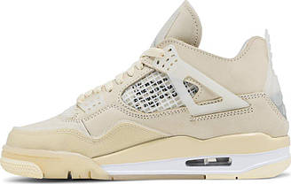 Кросівки Nike Air Jordan 4 Retro Off-White Sail - CV9388-100, фото 3