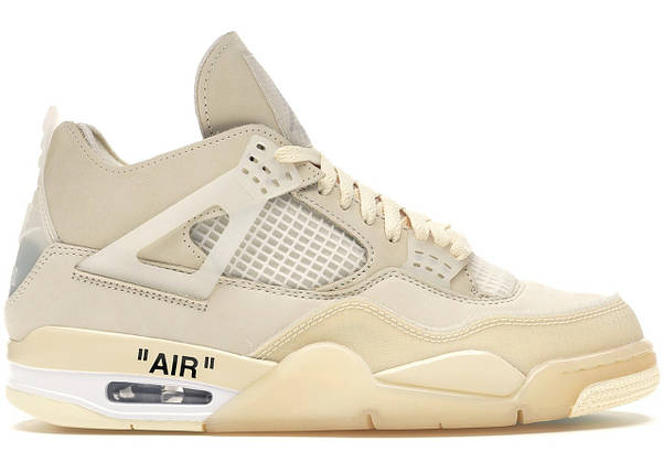 Кросівки Nike Air Jordan 4 Retro Off-White Sail - CV9388-100, фото 1