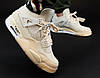 Кросівки Nike Air Jordan 4 Retro Off-White Sail - CV9388-100, фото 7