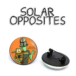 Значок Сонячні протилежності "Террі" Solar Opposites