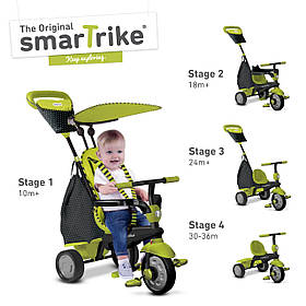 Дитячий велосипед Smart Trike Glow 4 в 1 зелений