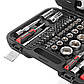 Набір інструментів 1/2" & 1/4", 82ед., Cr-V STORM INTERTOOL ET-8082, фото 7