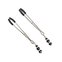 Затискач для сосків Art of Sex - Nipple Clamps Lovely Black SO5860