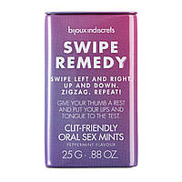 М'ятні цукерки Bijoux Indiscrets Swipe Remedy – clitherapy oral sex mints без цукру, термін 31.08.23 SO5911