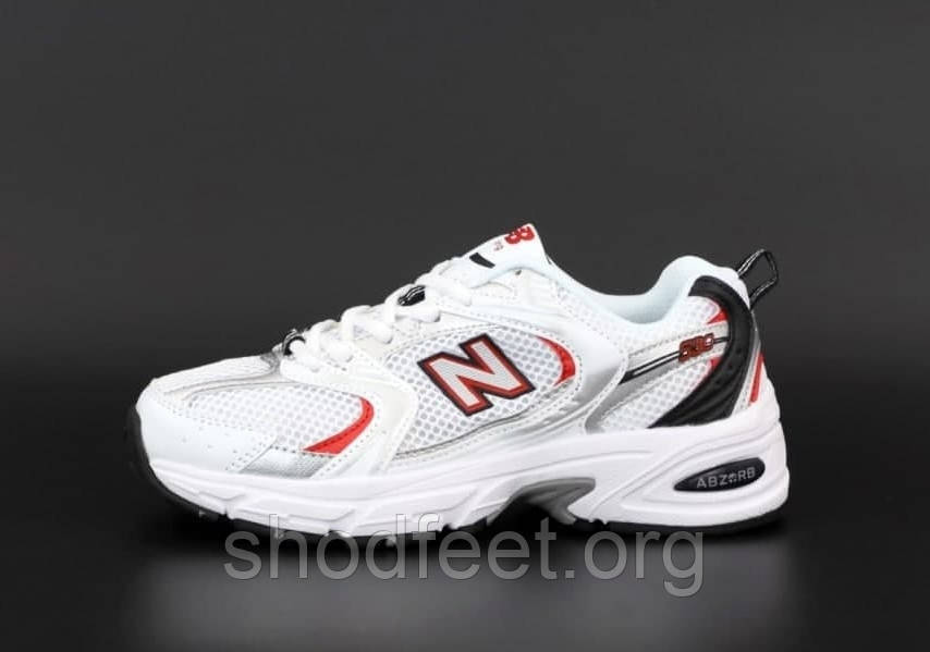 Жіночі кросівки New Balance 530 White Grey Red