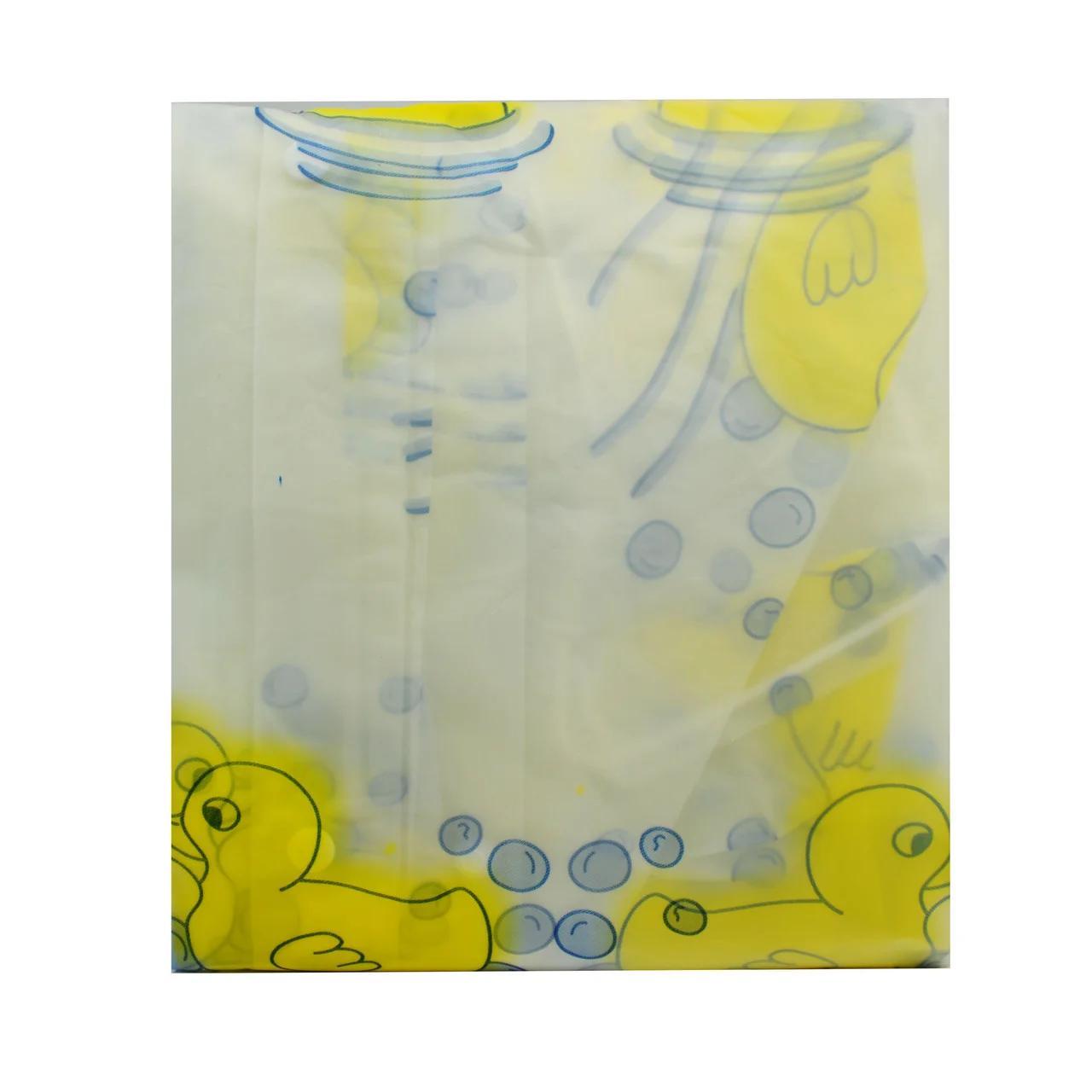 Дождевик детский силиконовый на кнопку с рисунками, 150 шт./бл - фото 1 - id-p1438898157