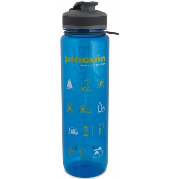 Фляга Pinguin Tritan Sport Bottle 2020 BPA-free (1,0 L, Blue) (PNG 805659) - фото 1 - id-p1583300829