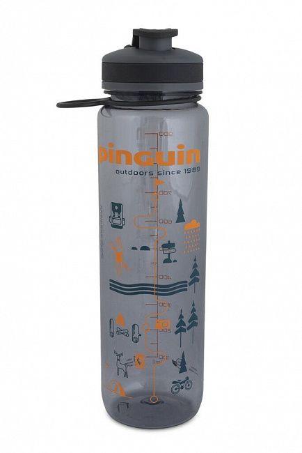 Фляга Pinguin Tritan Sport Bottle 2020 BPA-free (1,0 L, Grey) (PNG 805680) - фото 1 - id-p1583297965