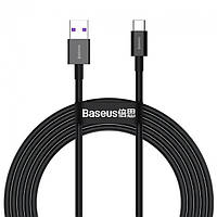 Baseus USB AM на Type C Data Cable 2м CATYS-01 Black