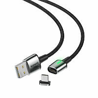 Baseus USB AM на Type-C Data Cable CATXC-M01 3A 1m магнитный Grey black