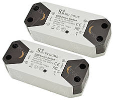 Безпровідний WiFi вмикач/вимикач Smart Home SS-8839-02 220V 10A/2200W (2 шт)