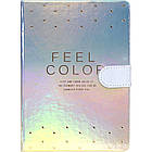 Блокнот А5 на магніті Color в клітинку 112 аркушів арт. MY002-3, фото 3