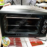 Електрична духовка для випічки ASEL AF - 50-23 сіра с, електродуховка Асель на 50 літрів, фото 3