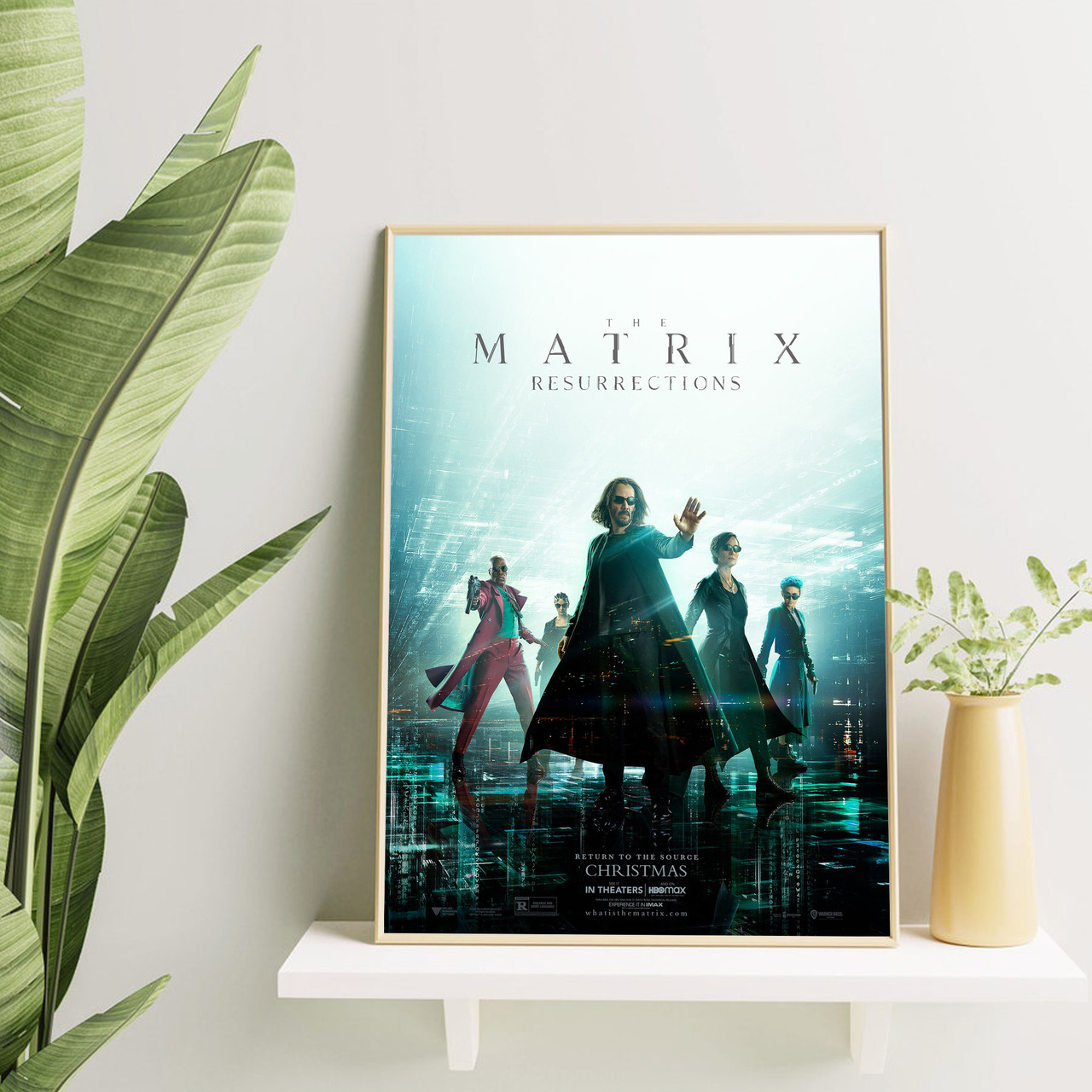 Плакат Matrix Resurrections Матриця Воскресіння формат А3 без рам