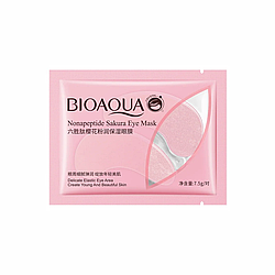 Гідрогелеві патчі під очі BIOAQUA Nonapeptide Sakura Eye Mask з сакурою 7.5 м