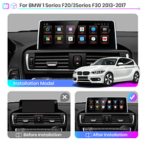 Junsun 4G Android магнитола для BMW Series 1/2 F20 F22 3/4 F30 F32 NBT 2013 - 2017 (4GB 64GB)Series1 2