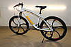 Велосипед гірський на литих дисках 21 швидкість Біло-жовтий дорослий дитячий підлітковий  ⁇  суцільнорамний, фото 3