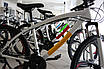 Велосипед гірський на литих дисках 21 швидкість Біло-жовтий дорослий дитячий підлітковий  ⁇  суцільнорамний, фото 4