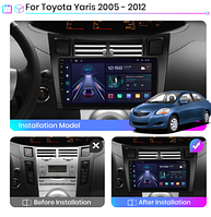 Junsun 4G Android магнітолу для Toyota Yaris XP90 2005 — 2012