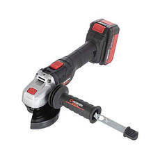 Шліфмашина кутова акумуляторна з бесщеточным двигуном INTERTOOL WT-0366 (Болгарка), фото 6