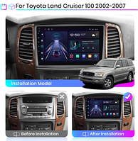 Junsun 4G Android магнитола для Toyota Land Cruiser LC 100 2002 - 2007