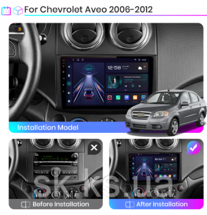 Junsun 4G Android магнітола для Chevrolet Aveo T250 2006 - 2012
