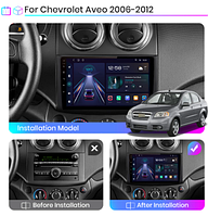 Junsun 4G Android магнітола для Chevrolet Aveo T250 2006 - 2012