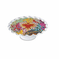 Блюдо для торта з меламіну на ніжці Henriette Trend 35 см D17859