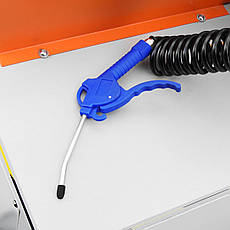 Торцювальний верстат з пневмоприводом для різання алюмінієвого профілю під кутом 45 градусів TM-SAP45-450, фото 4