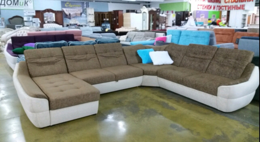 Диван кутовий Спейс XХL Віко беж