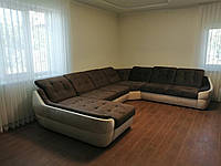 Диван кутовий Спейс XХL Віко коричневий