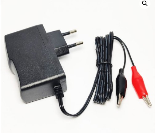 Зарядний пристрій 12 V 1500 mAh для дитячого електромобіля клеми