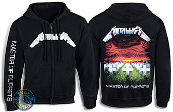 Толстовка на змійці METALLICA Master of Puppets, фото 1