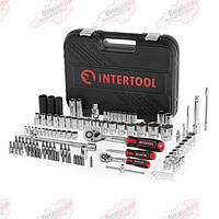 Набор инструментов 111 ед. STORM, 1/2", 1/4", Сr-V INTERTOOL ET-8111