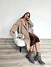 Жіноче кашемировое пальто оверсайз з італійського кашеміру 40-52, фото 8