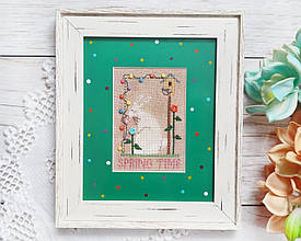 Картина вишита хрестом "Весняна пора"