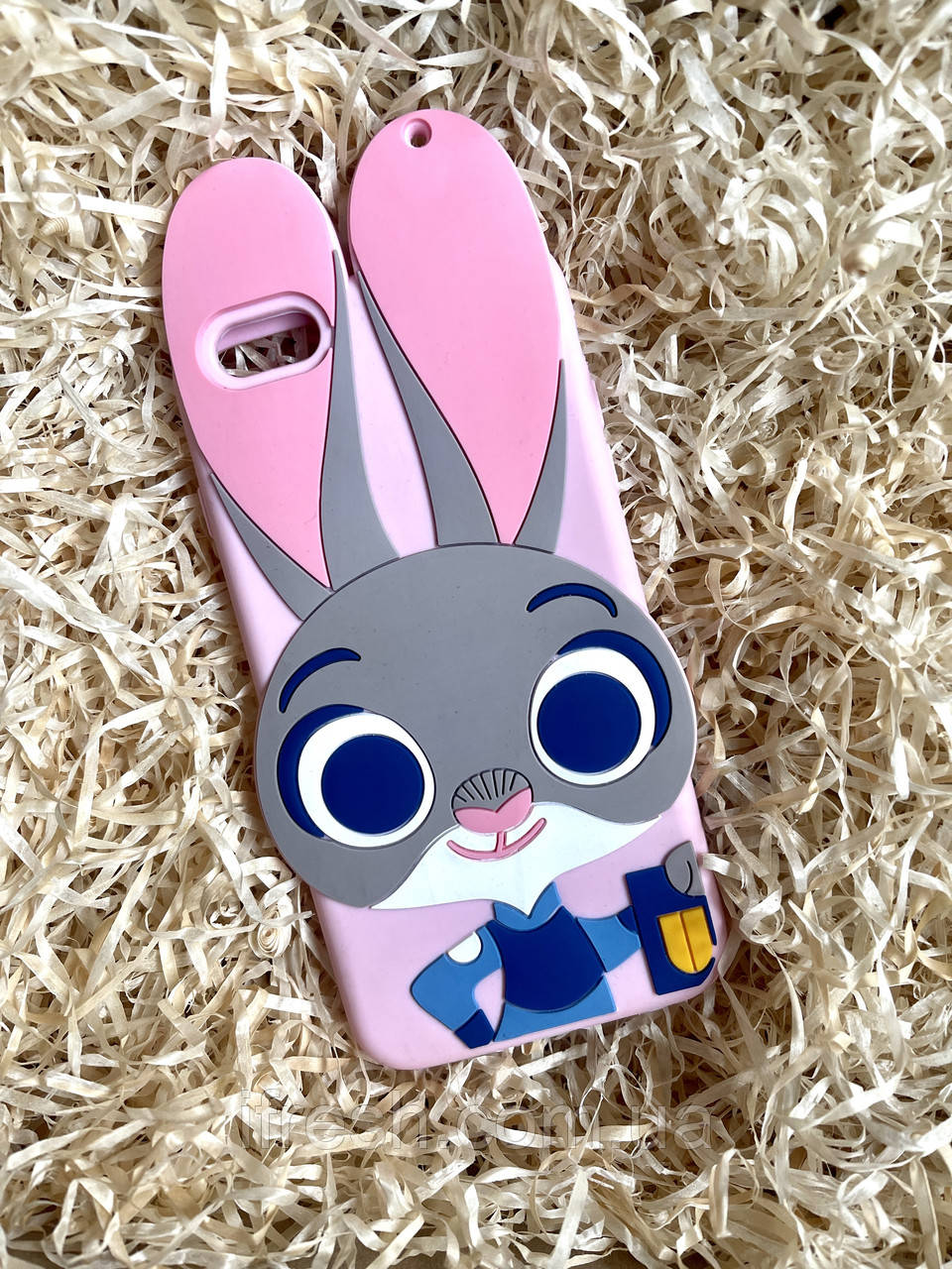 Силіконовий чохол Джуді Хопс для iPhone 6S Plus / 6 Plus, Pink, фото 1