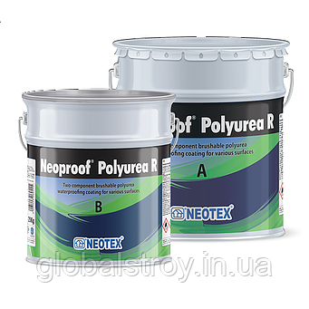 Гидроизоляция кровли полимочевина холодная Neotex Neoproof Polyurea R ...