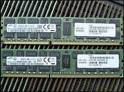 32GB 2*16GB DDR3 1866MHz Samsung 14900R PC3 REG ECC RAM Серверна оперативна пам'ять