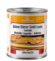 Жидкая поталь для интерьера Borma Wachs Shine Decor Gold Lack 0.75 л