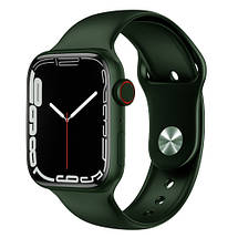 Розумні смарт годинник Smart Watch X7 Pro з мікрофоном тонометром для фітнесу android iOS IP67 45mm Золотистий, фото 5