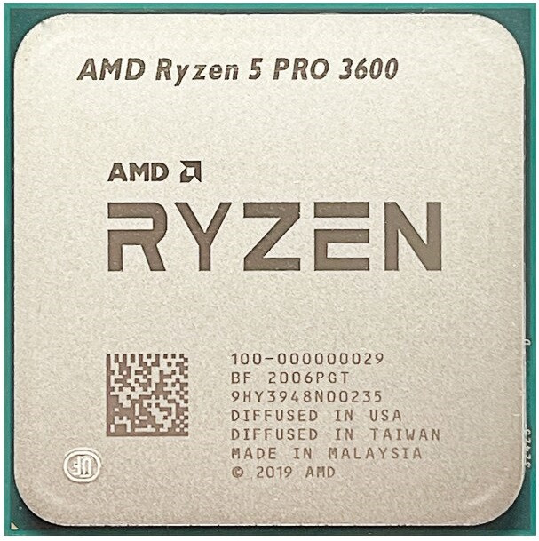Процессор AMD Ryzen 5 PRO 3600 3.6GHz/32M (100-000000029) sAM4, tray