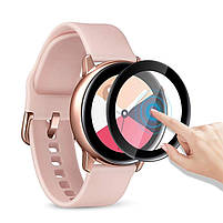 Захисне скло 3D з рамкою для смарт годинника Samsung Watch Gear S4 44 мм (1 шт.), фото 5