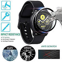 Захисне скло 3D з рамкою для смарт годинника Samsung Watch Gear S4 44 мм (1 шт.), фото 7