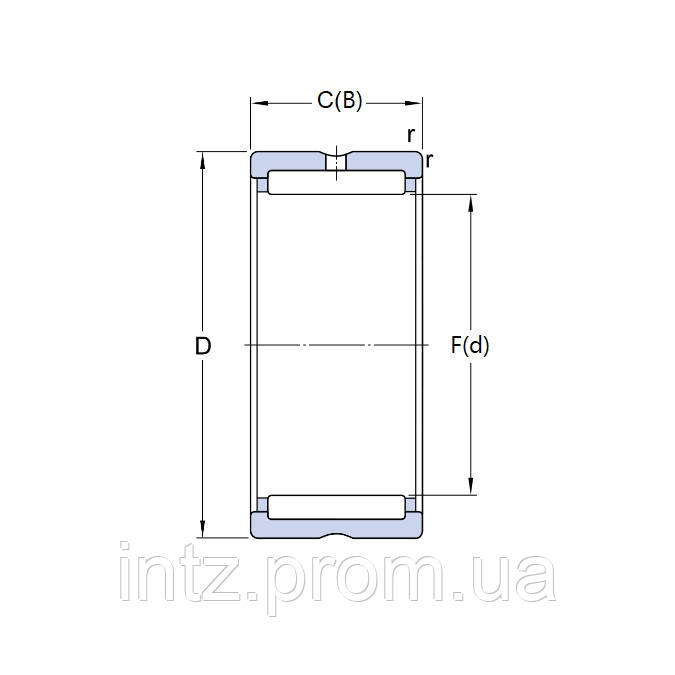 Подшипник NK 19/16 SKF (ID#1583519894), цена: 1305 ₴, купить на Prom.ua