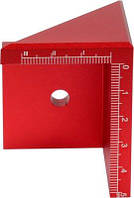 Шаблон для розмітки об'ємно-вуглецевої зі шкалою 60х45х45мм YATO YT-44087