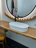 Дубовий набір меблів у ванну Herringbone, фото 1