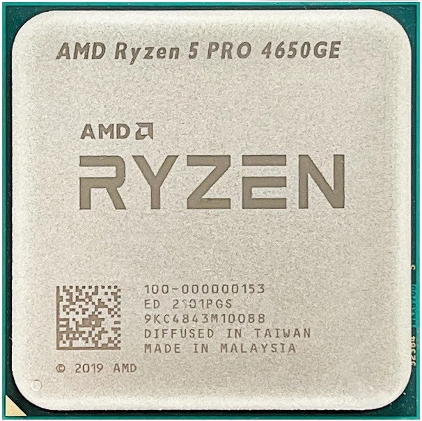 Процесор AMD Ryzen 5 PRO 4650GE 3.3GHz/8M (100-000000153) sAM4, tray, фото 1