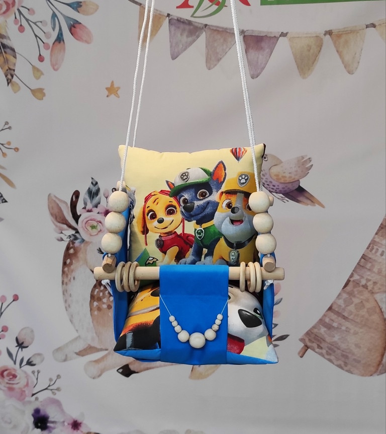 Підвісна гойдалка  Щенячий патруль PAW Patrol, гойдалка для дітей